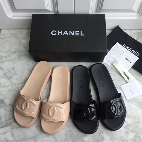 chanel slippers 2018|Chanel slippers cost.